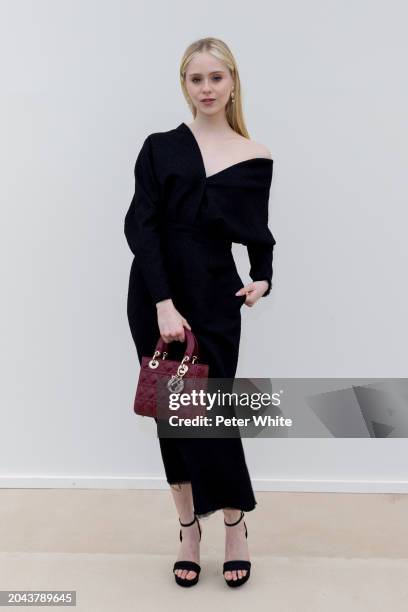 Loreto Peralta attends the Christian Dior Womenswear Fall/Winter 2024-2025 show as part of Paris Fashion Week on February 27, 2024 in Paris, France.