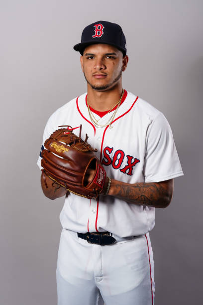 Luis Perales of the Boston Red Sox poses for a photo during the Boston Red Sox Photo Day at JetBlue Park at Fenway South on Tuesday, February 20,...