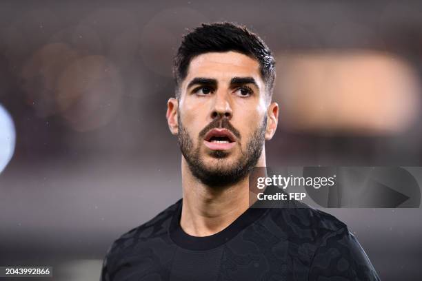 Marco ASENSIO during the Ligue 1 Uber Eats match between Monaco and Paris Saint Germain at Stade Louis II on March 1, 2024 in Monaco, Monaco. - Photo...