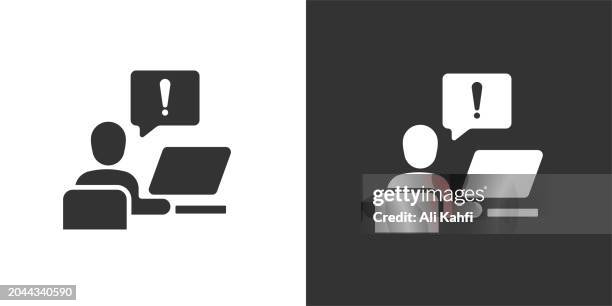 computer bug icon. solid icon that can be applied anywhere, simple, pixel perfect and modern style - stop sign post vector stock illustrations