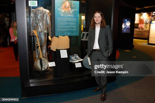 Billy Strings attends the opening of "American Currents: State of the Music" at Country Music Hall of Fame and Museum on February 27, 2024 in...