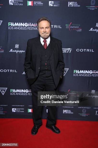 Franco Nero attends Italy Los Angeles Festival 2024 on February 27, 2024 in Los Angeles, California.