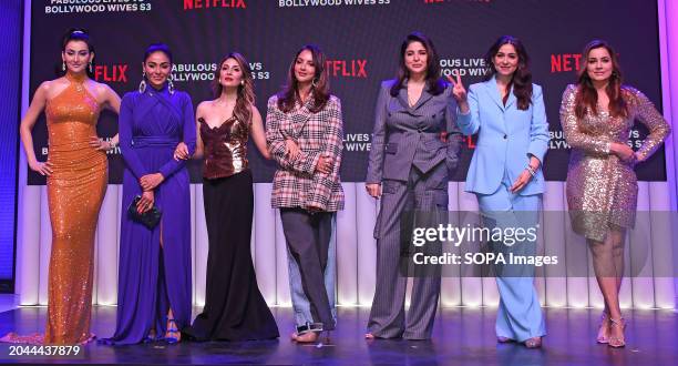 Indian philanthropist Shalini Passi, Founder and Chief Executive of a luxury silverware Kalyani Saha, Riddhima Kapoor Sahani , TV personality Seema...