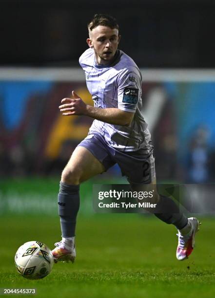 Galway , Ireland - 1 March 2024; Darragh Power of Waterford during the SSE Airtricity Men's Premier Division match between Galway United and...