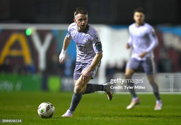 Galway , Ireland - 1 March 2024; Darragh Power of Waterford during the SSE Airtricity Men's Premier Division match between Galway United and...