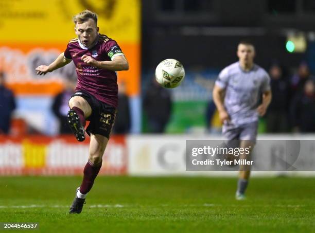 Galway , Ireland - 1 March 2024; Conor McCormack of Galway United during the SSE Airtricity Men's Premier Division match between Galway United and...