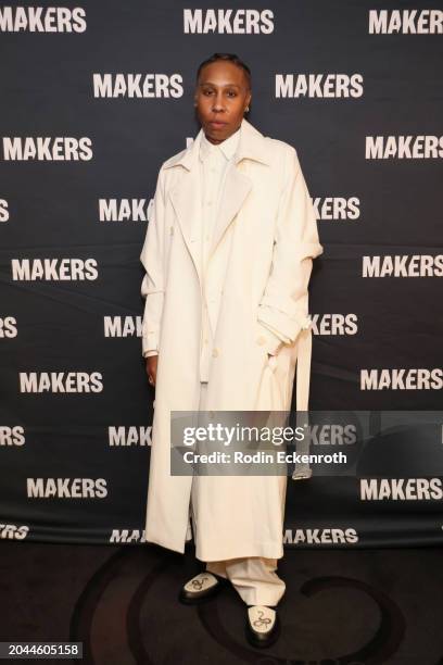 Lena Waithe attends the Honors Ceremony during The MAKERS Conference 2024 at The Beverly Hilton on February 27, 2024 in Beverly Hills, California.