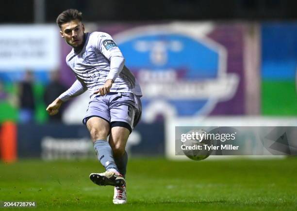 Galway , Ireland - 1 March 2024; Grant Horton of Waterford during the SSE Airtricity Men's Premier Division match between Galway United and Waterford...