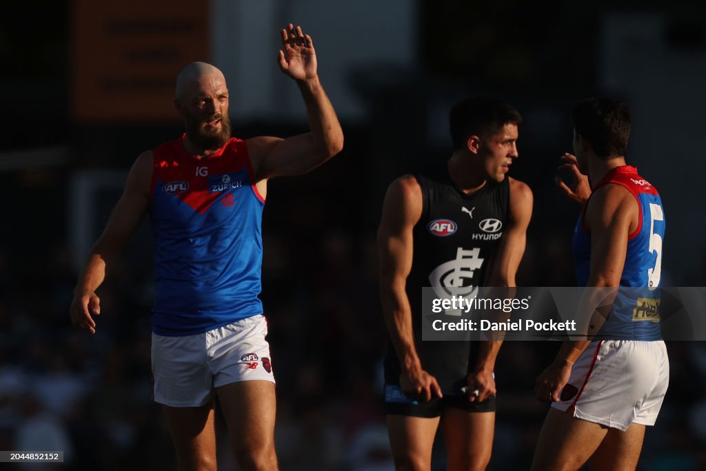 AFL Community Series - Carlton v Melbourne