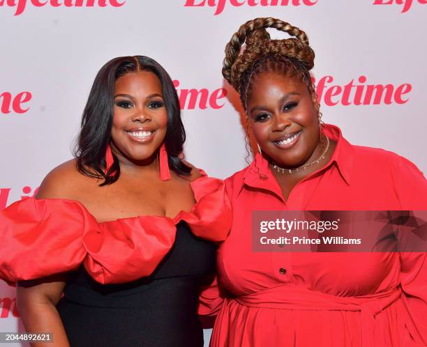 Are Amber Riley And Raven Goodwin Sisters Simone Riley Photos and Premium High Res Pictures - Getty Images