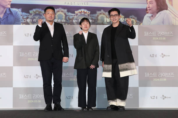 KOR: Celine Song and Teo Yoo Attend "Past Lives" Press Conference