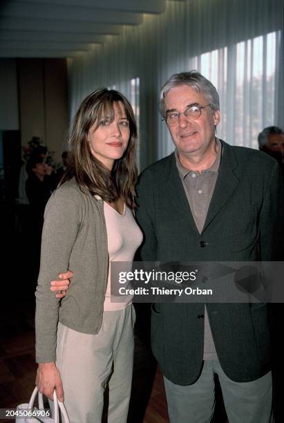 Monaco Family Attend Ceremony In Which Albina Du Boisrouvray Was Made A Knight In The French Order Of The Legion Of Honor On September 5Th, 2001 In...