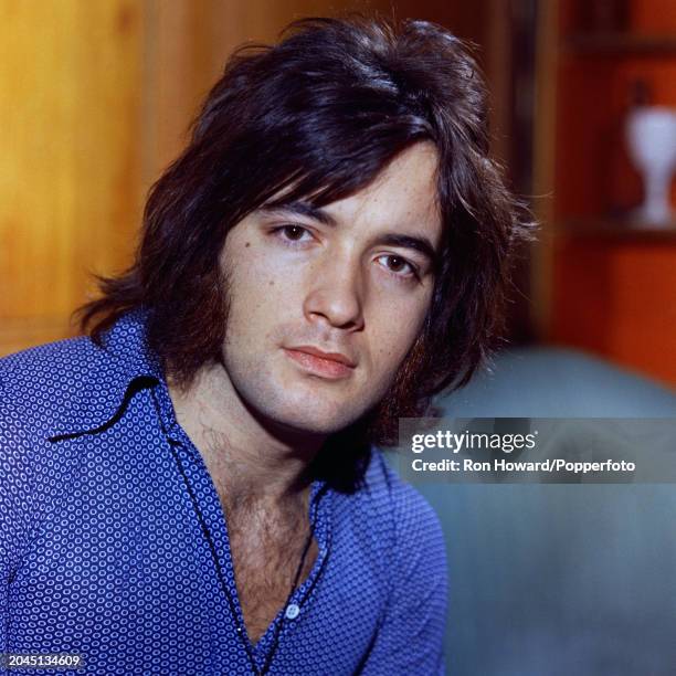 English singer Barry Ryan posed in London in February 1970.