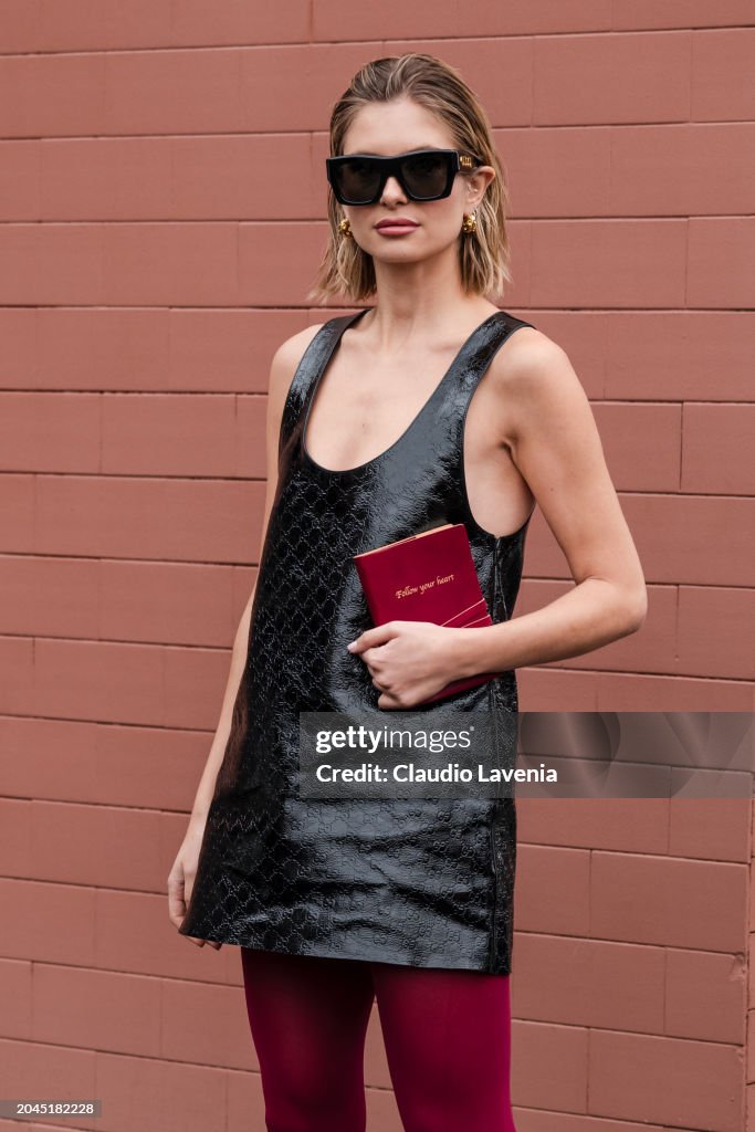 Street Style - Day 4 - Milan Fashion Week - Womenswear Fall/Winter 2024-2025