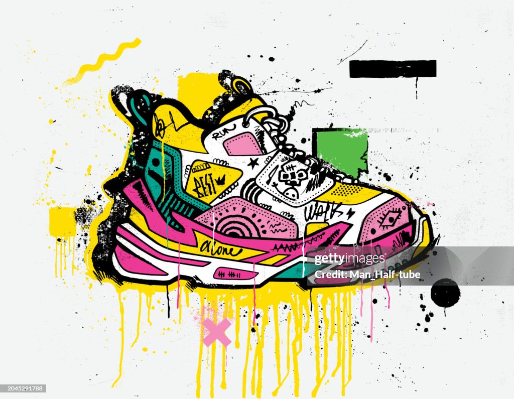 Sneaker Pop Art