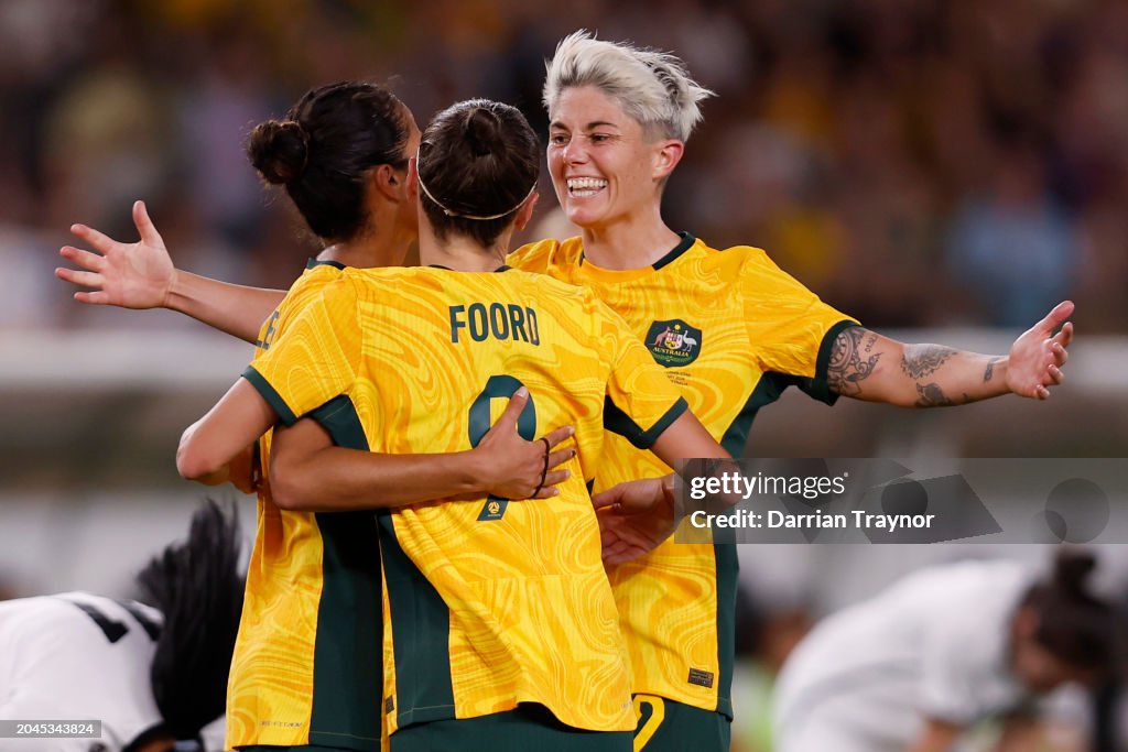 Australia v Uzbekistan - AFC Women's Olympic Football Tournament Paris 2024 Asian Qualifiers Round 3
