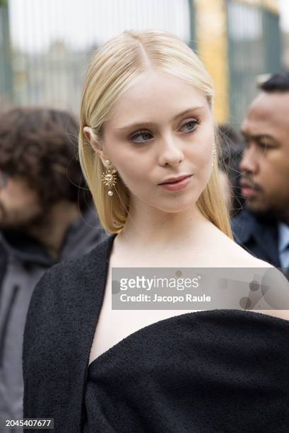 Loreto Peralta attends the Christian Dior Womenswear Fall/Winter 2024-2025 show as part of Paris Fashion Week on February 27, 2024 in Paris, France.