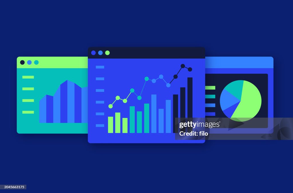 Data Statistics Analysis Charts Graphs Blue Software Windows High Res Data statistics analysis charts graphs blue software windows high res
