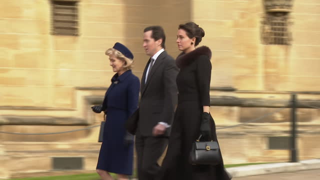 GBR: Royal Family members attend a Thanksgiving Service for King Constantine