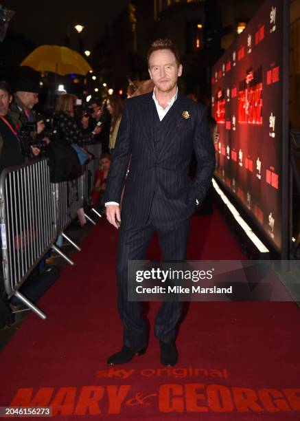 Tony Curran attends the UK premiere of Sky Original series "Mary and George" at Banqueting House on February 28, 2024 in London, England.