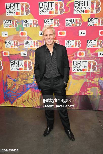 Jamie Laing attends The BRIT Awards 2024 at The O2 Arena on March 2, 2024 in London, England.