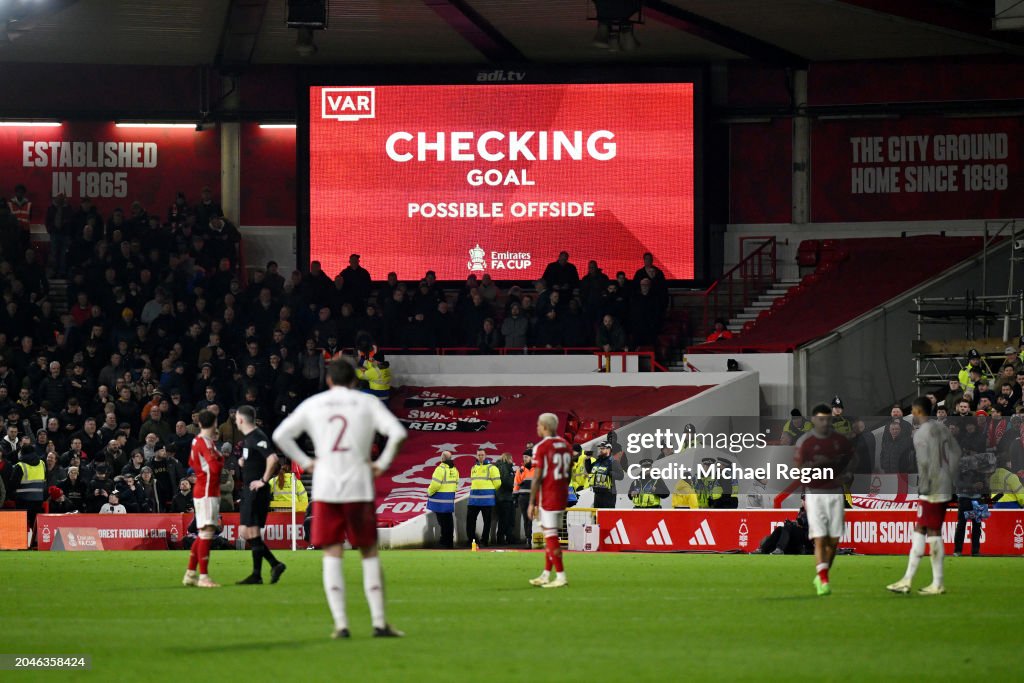 Nottingham Forest v Manchester United - Emirates FA Cup Fifth Round