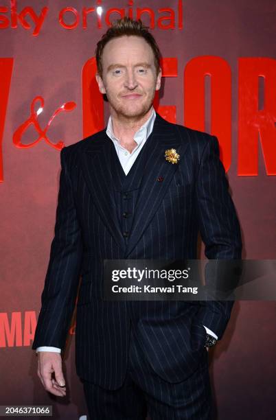 Tony Curran attends the "Mary and George" UK Premiere at Banqueting House on February 28, 2024 in London, England.