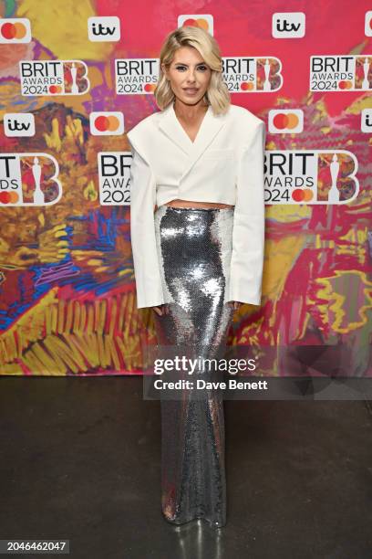 Mollie King attends The BRIT Awards 2024 at The O2 Arena on March 2, 2024 in London, England.
