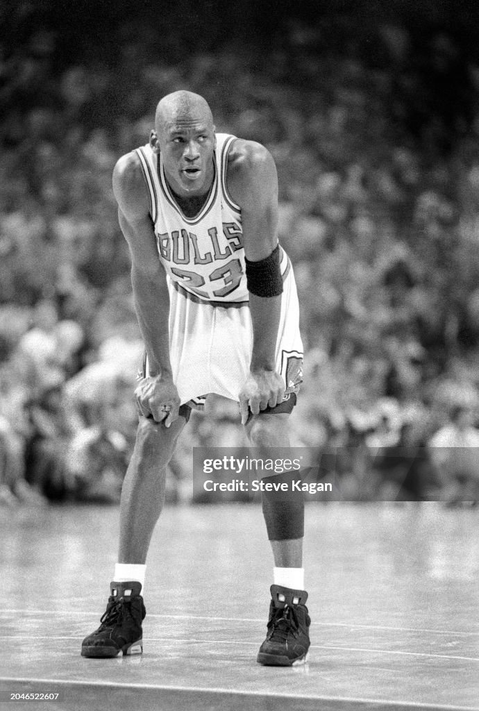 Bulls Vs Lakers In Game One Of The 1991 NBA Finals