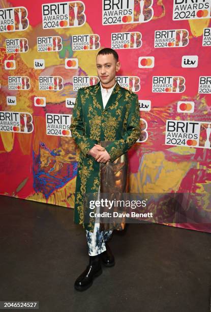 Olly Alexander attends The BRIT Awards 2024 at The O2 Arena on March 2, 2024 in London, England.