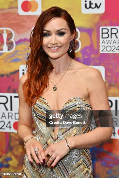 Arielle Free attends The BRIT Awards 2024 at The O2 Arena on March 2, 2024 in London, England.