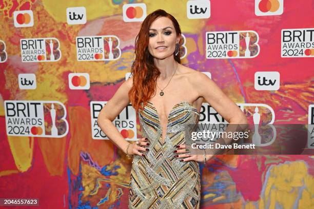 Arielle Free attends The BRIT Awards 2024 at The O2 Arena on March 2, 2024 in London, England.