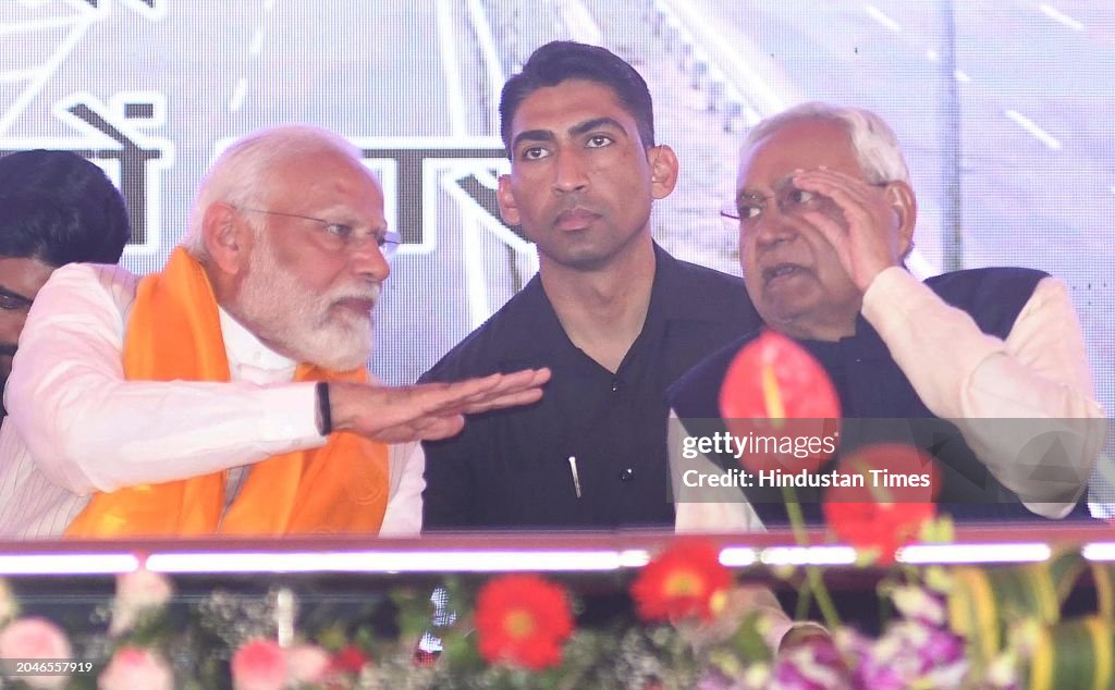 PM Narendra Modi Unveils Development Projects Worth Rs 21,400 Crore In Bihar's Aurangabad