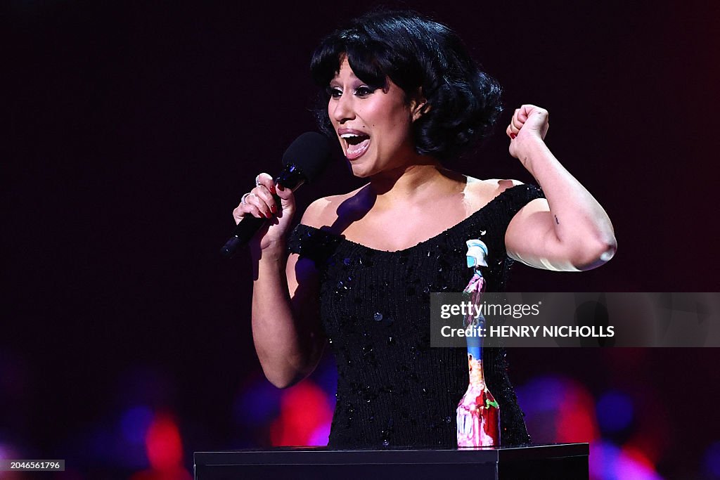 BRITAIN-ENTERTAINMENT-MUSIC-AWARD-BRITS