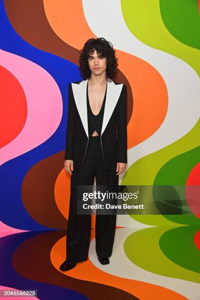 Conan Gray attends the Universal Music BRIT Awards after-party at 180 The Strand on March 2, 2024 in London, England.