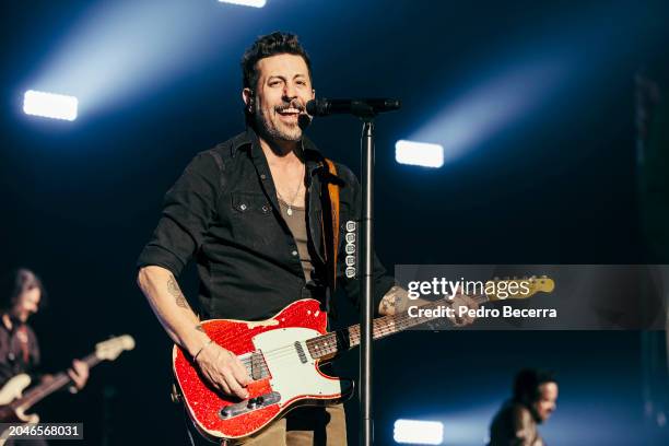 Matthew Ramsey of the country music band Old Dominion performs at C2C Festival Day 01 at Verti Music Hall on March 2, 2024 in Berlin, Germany.