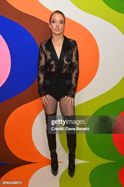 Jess Glynne attends the Universal Music BRIT Awards after-party at 180 The Strand on March 2, 2024 in London, England.