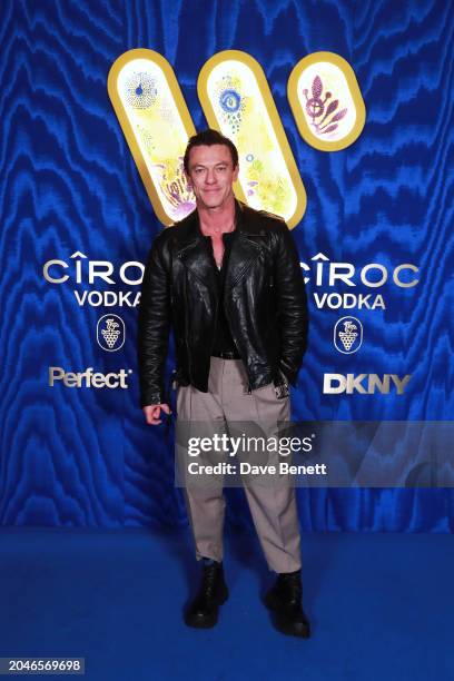 Luke Evans attends the Warner Music & Cîroc Vodka BRIT awards after party at NoMad London on March 2, 2024 in London, England.