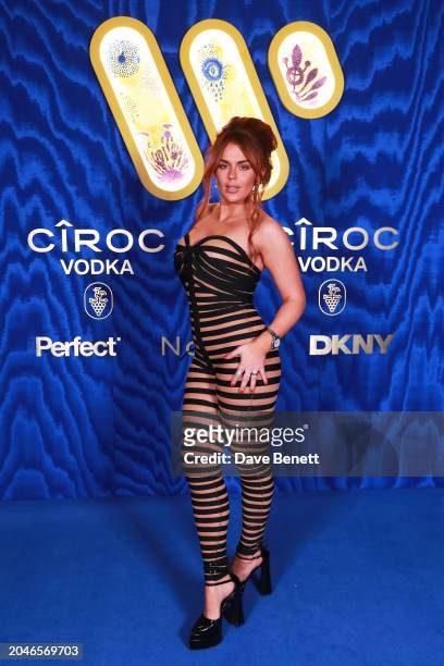Tallia Storm attends the Warner Music & Cîroc Vodka BRIT awards after party at NoMad London on March 2, 2024 in London, England.