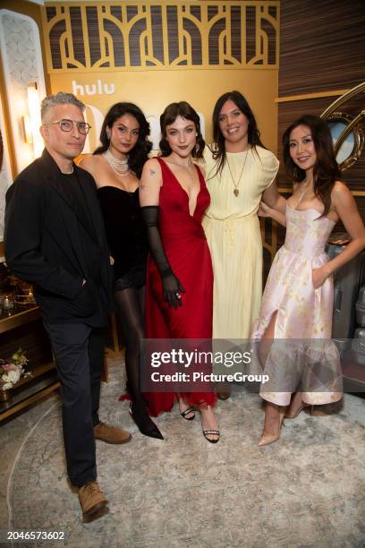 Series talent join press and influencers at the "Death and Other Details" finale soiree at Caviar Kaspia on Saturday, March 2 in Los Angeles. The...