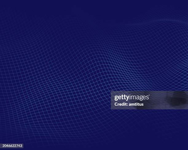 tech terrain - digital grid background stock illustrations