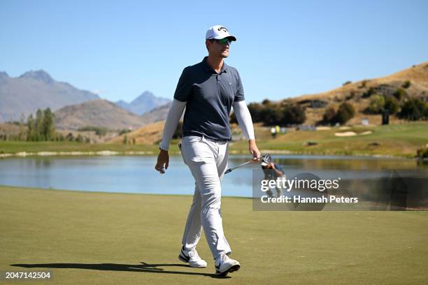 Josh Armstrong of Australia walks to the green during day one of the 2024 New Zealand Golf Open at Millbrook Resort on February 29, 2024 in...