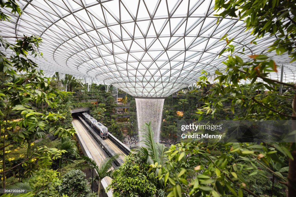 Singapurs Juwel Changi Flughafen Singapur Architektur