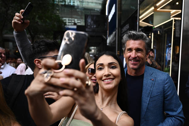 AUS: Patrick Dempsey Attends TAG Heuer Sydney Boutique Re-Opening