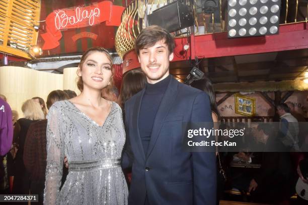 Blanca Blanco and Nikita Marono attend the Christophe Guillarme Womenswear Fall/Winter 2024-2025 show as part of Paris Fashion Week on February 28,...