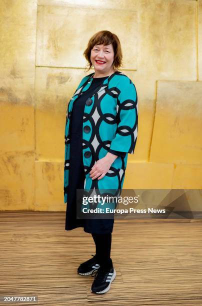 Director Maribel Lopez during an interview with Europa Press, at IFEMA Madrid, Feb. 29 in Madrid, Spain. Maribel Lopez is a Spanish cultural manager...