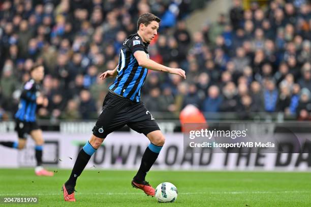 Hans Vanaken of Club Brugge pictured during the Jupiler Pro League season 2023 - 2024 match day 27 between Club Brugge KV and RSC Anderlecht on...