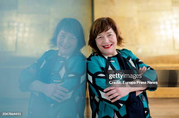 Director Maribel Lopez poses for Europa Press, at IFEMA Madrid, Feb. 29 in Madrid, Spain. Maribel Lopez is a Spanish cultural manager known mainly...