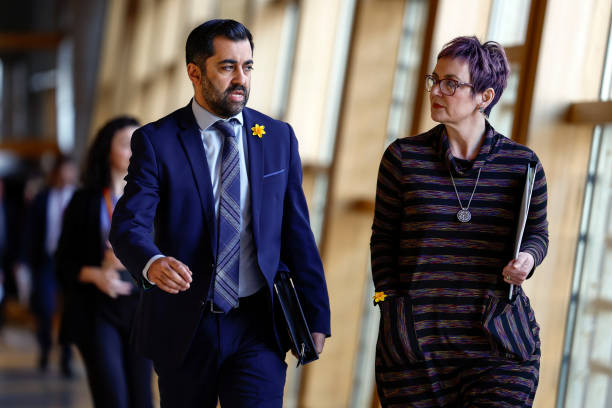 GBR: Humza Yousaf Takes First Minister's Questions