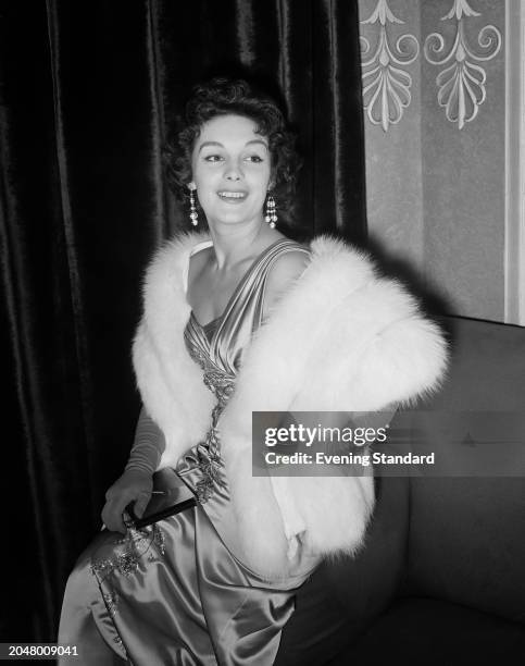 Actress Colette Wilde, March 8th 1956.